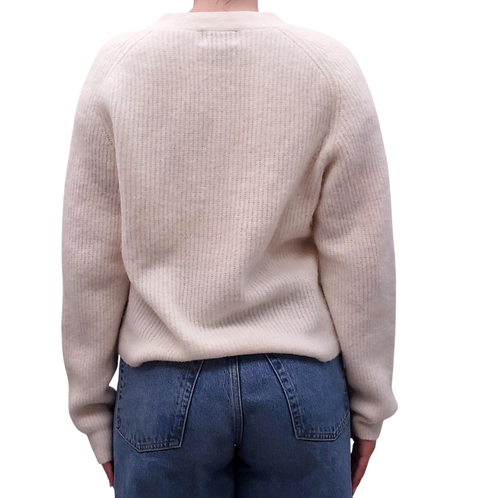 GANNI CREAM CARDIGAN - SIZE S
