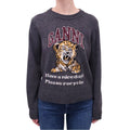 GANNI GREY TIGER SWEATER - SIZE M
