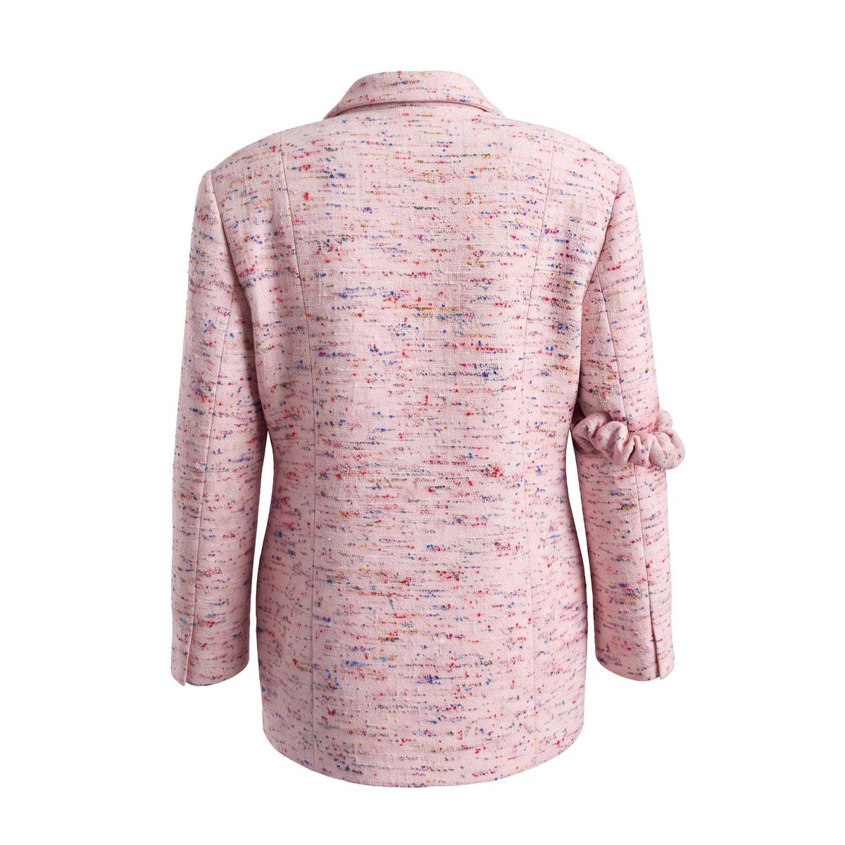 GANNI WOOL PINK JACKET - SIZE L/XL