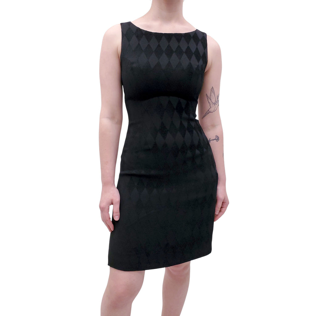 GIANNI VERSACE DIAMOND DRESS - SIZE 40
