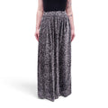 GIORGIO ARMANI BLACK BLACK AND WHITE LONG SKIRT - SIZE 12