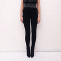 GIORGIO ARMANI VELVET LEGGING  WITH TUXEDO WAIST BAND & STIRUPS- SIZE 36