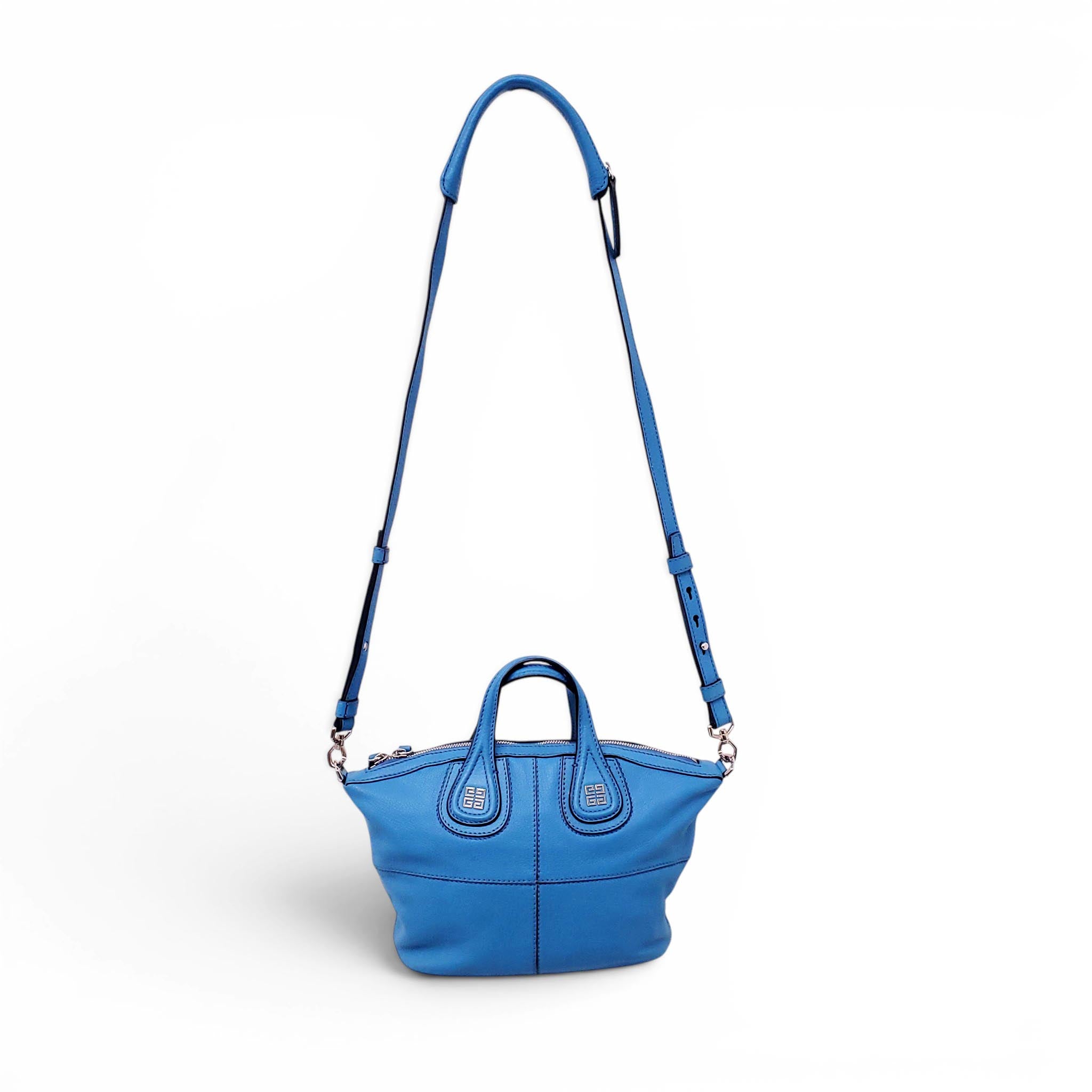 GIVENCHY BLUE SMALL NIGHTINGALE BAG