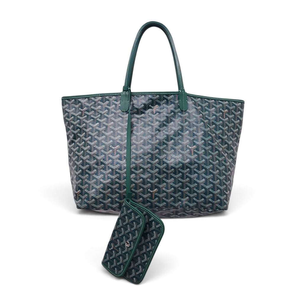 GOYARD SAINT LOUIS PM VERT TOTE