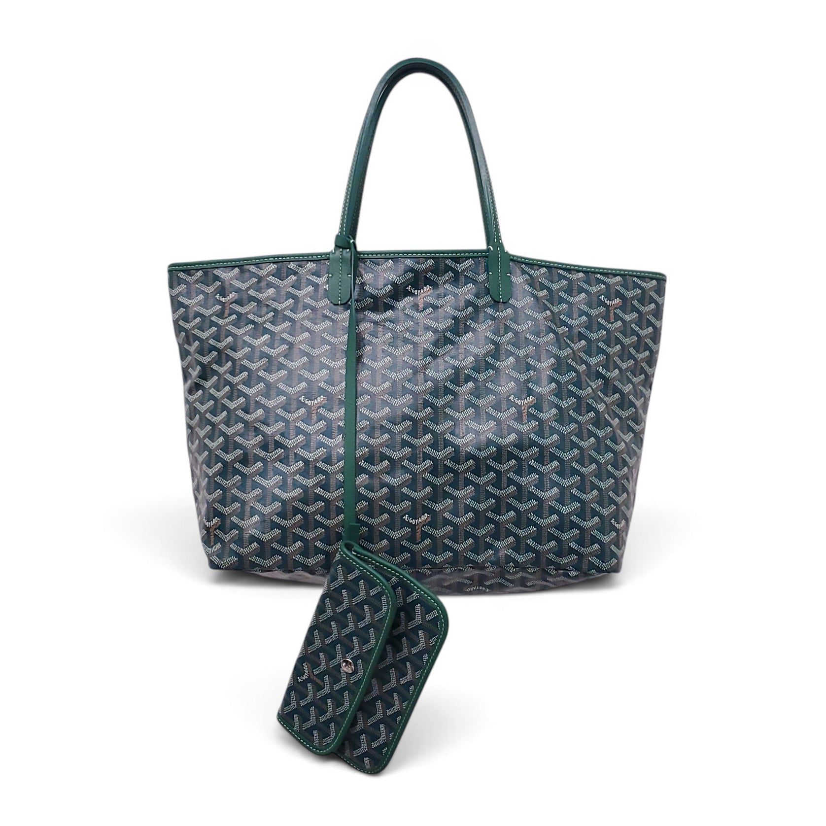 GOYARD SAINT LOUIS PM VERT TOTE