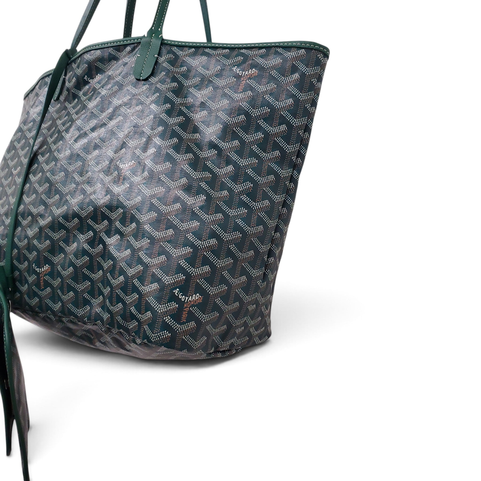 GOYARD SAINT LOUIS PM VERT TOTE