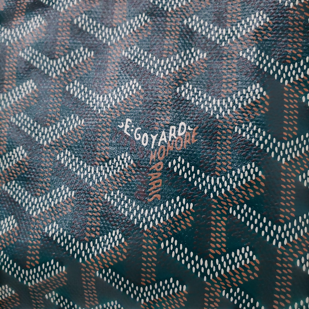 GOYARD SAINT LOUIS PM VERT TOTE