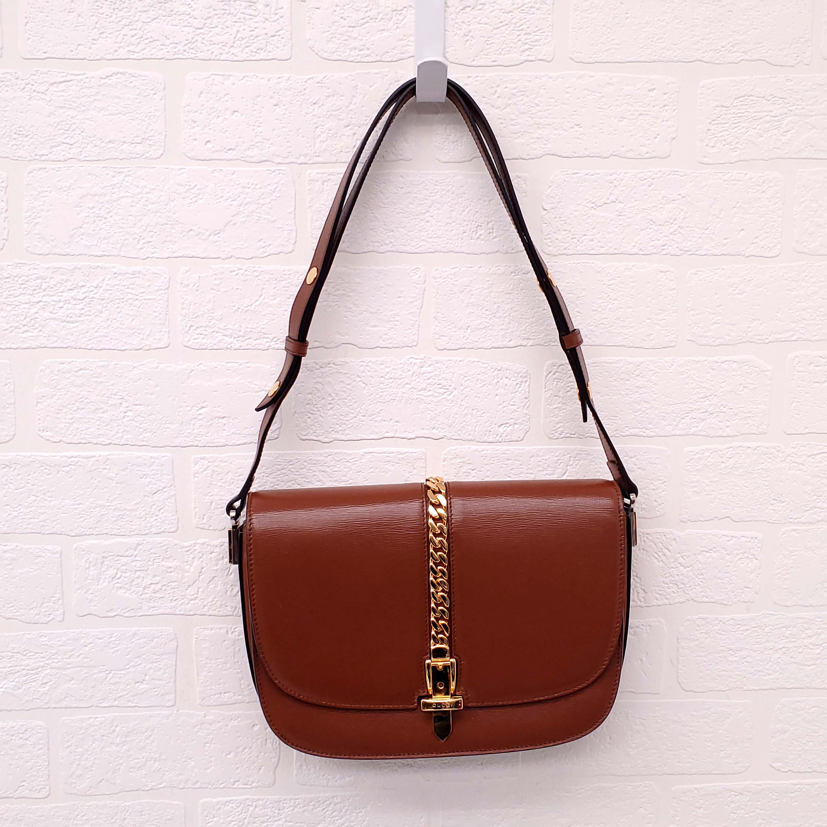 GUCCI 1995 HORSEBIT SYLVIE SHOULDER BAG