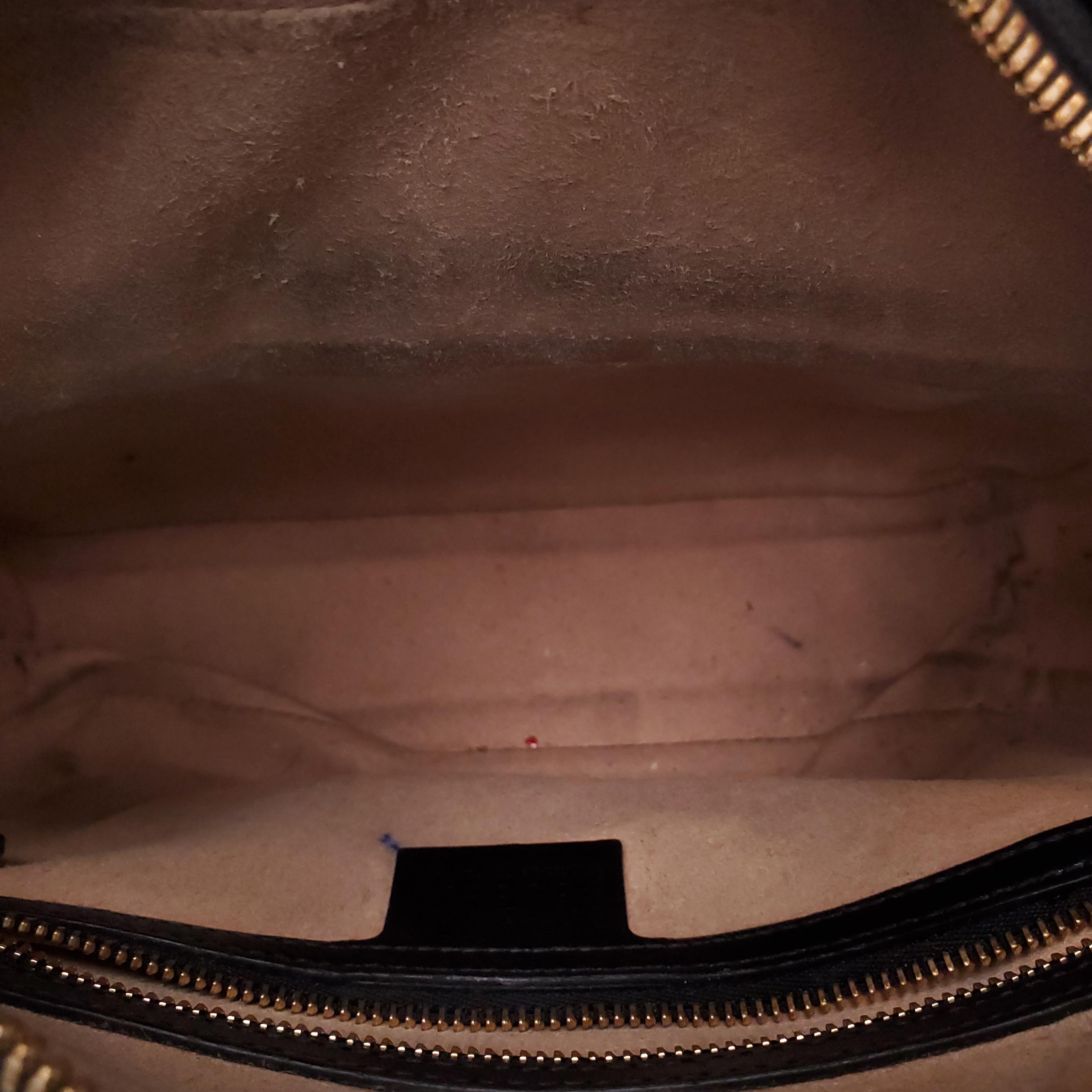 GUCCI BLACK HORSEBIT CROSSBODY BAG