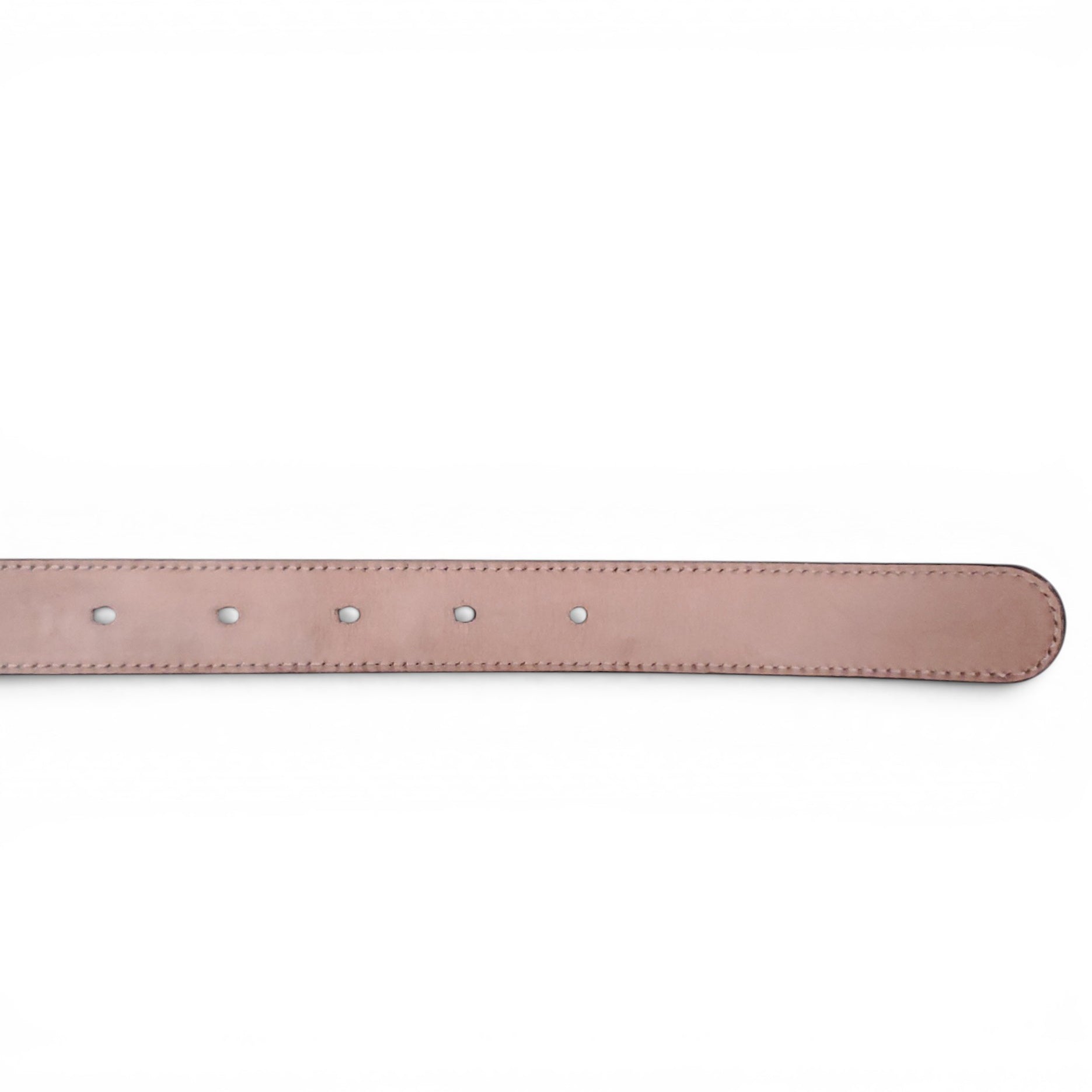GUCCI BLACK LEATHER BELT WITH BAMBOO DETAIL - SIZE 90