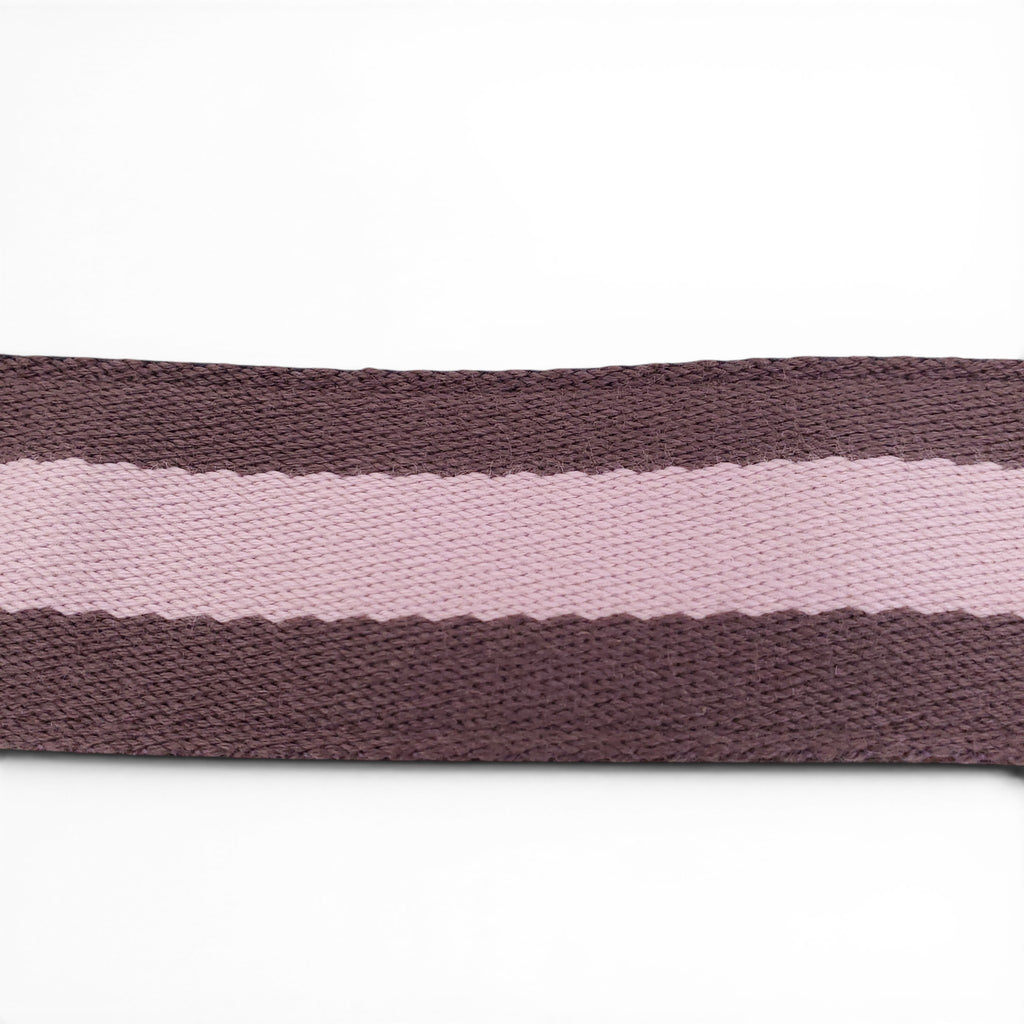 GUCCI BROWN AND PINK LOGO BELT - SIZE 90