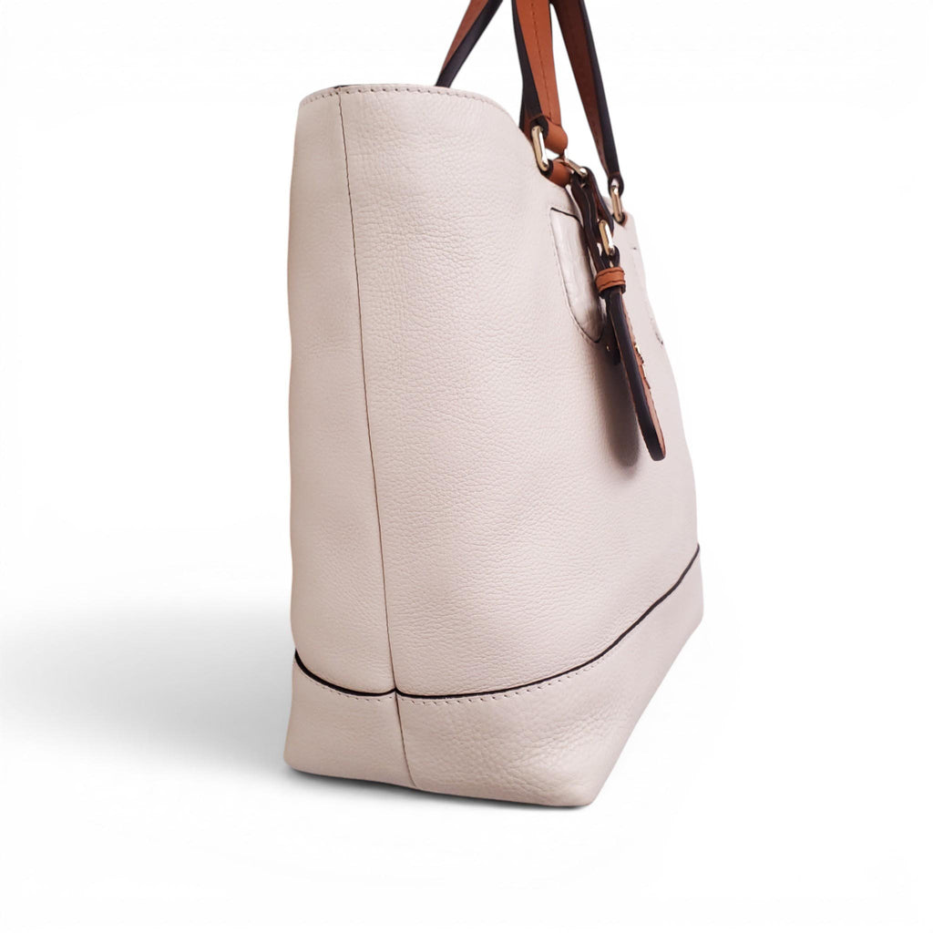GUCCI CREAM MADISON HANDLE BAG
