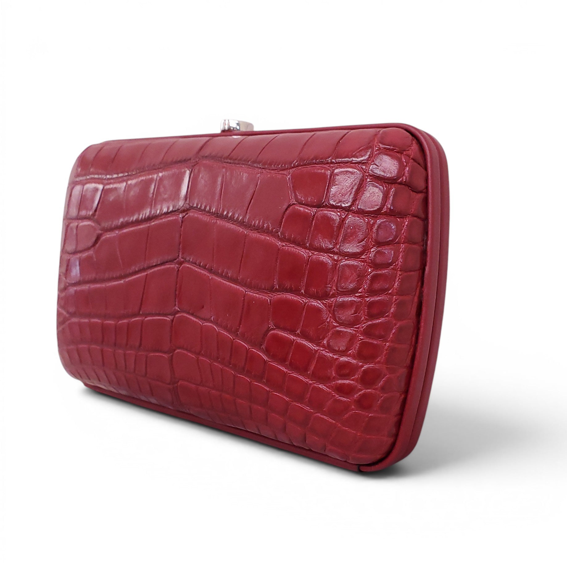 GUCCI EXOTIC RED CLUTCH