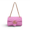 GUCCI FUCHSIA LARGE GG MARMONT BAG