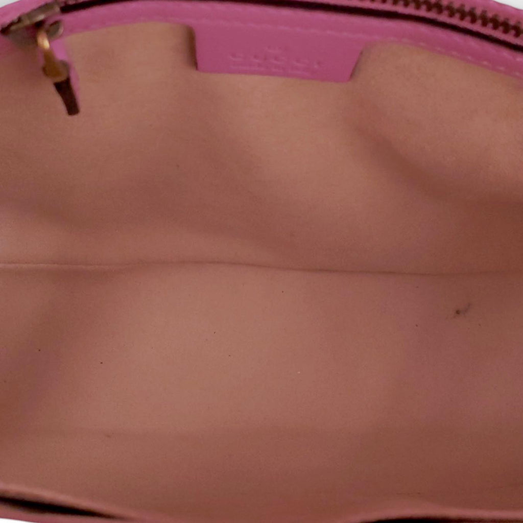 GUCCI FUCHSIA LARGE GG MARMONT BAG
