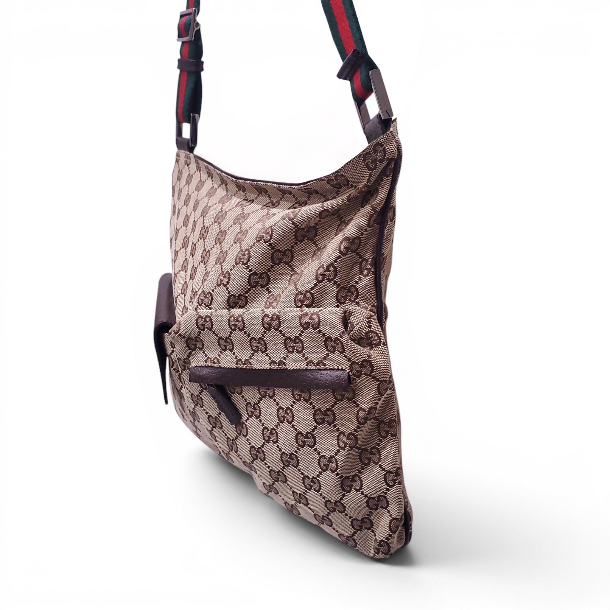 GUCCI GG MONOGRAM MESSENGER BAG