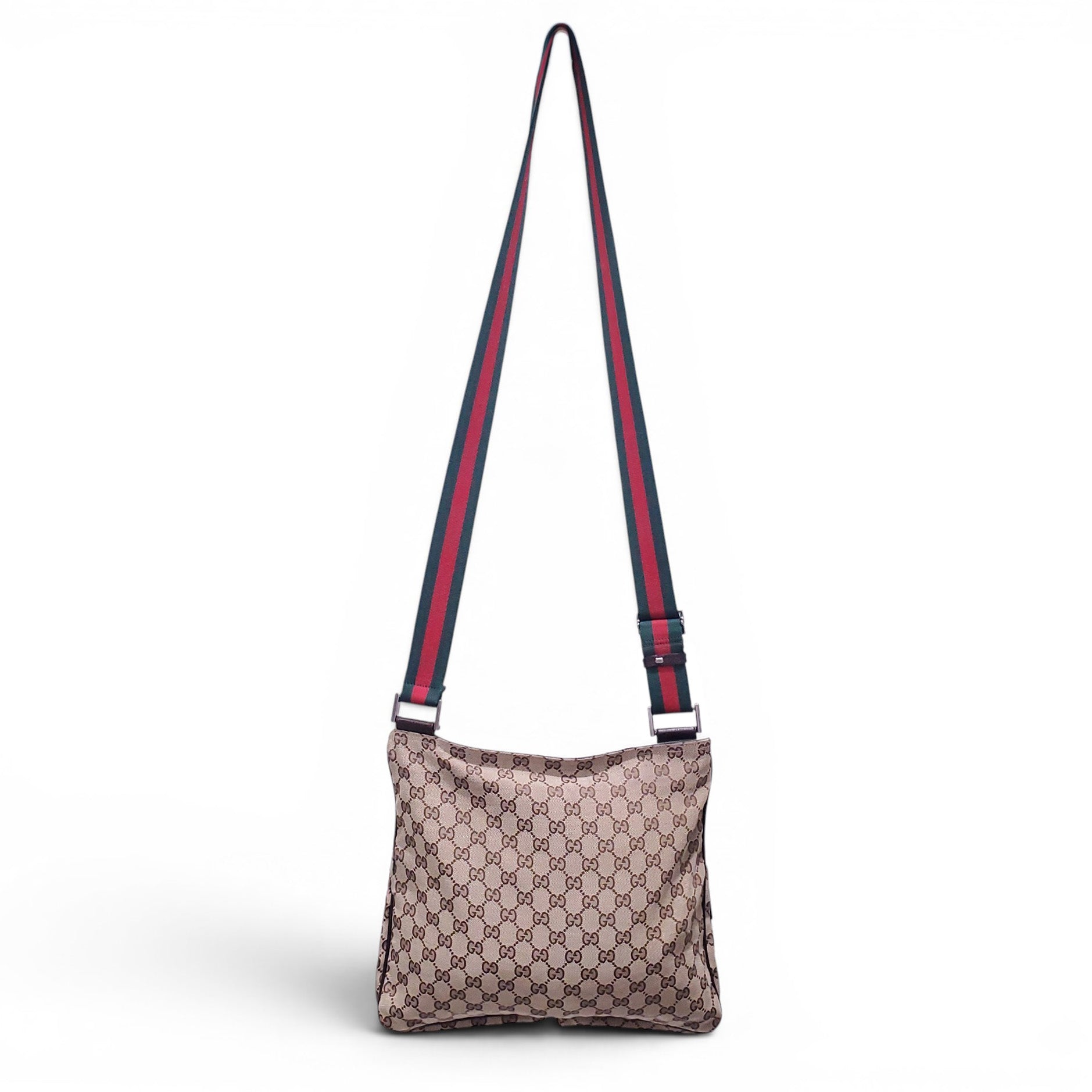 GUCCI GG MONOGRAM MESSENGER BAG