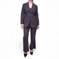 GUCCI GREY PLAID SUIT - SIZE 42
