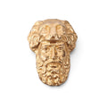 GUCCI HERCULES MASK BROOCH IN GOLD