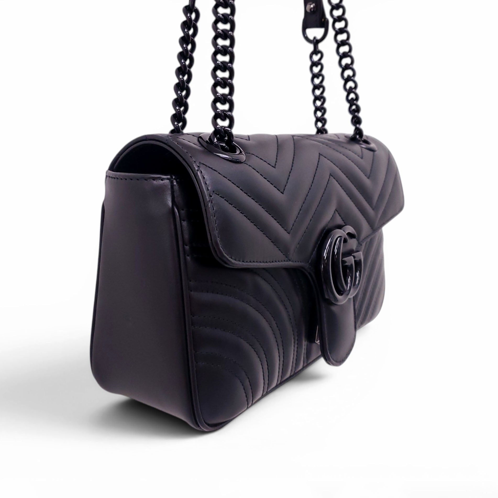 GUCCI LIMITED EDITION BLACK MARMONT BAG