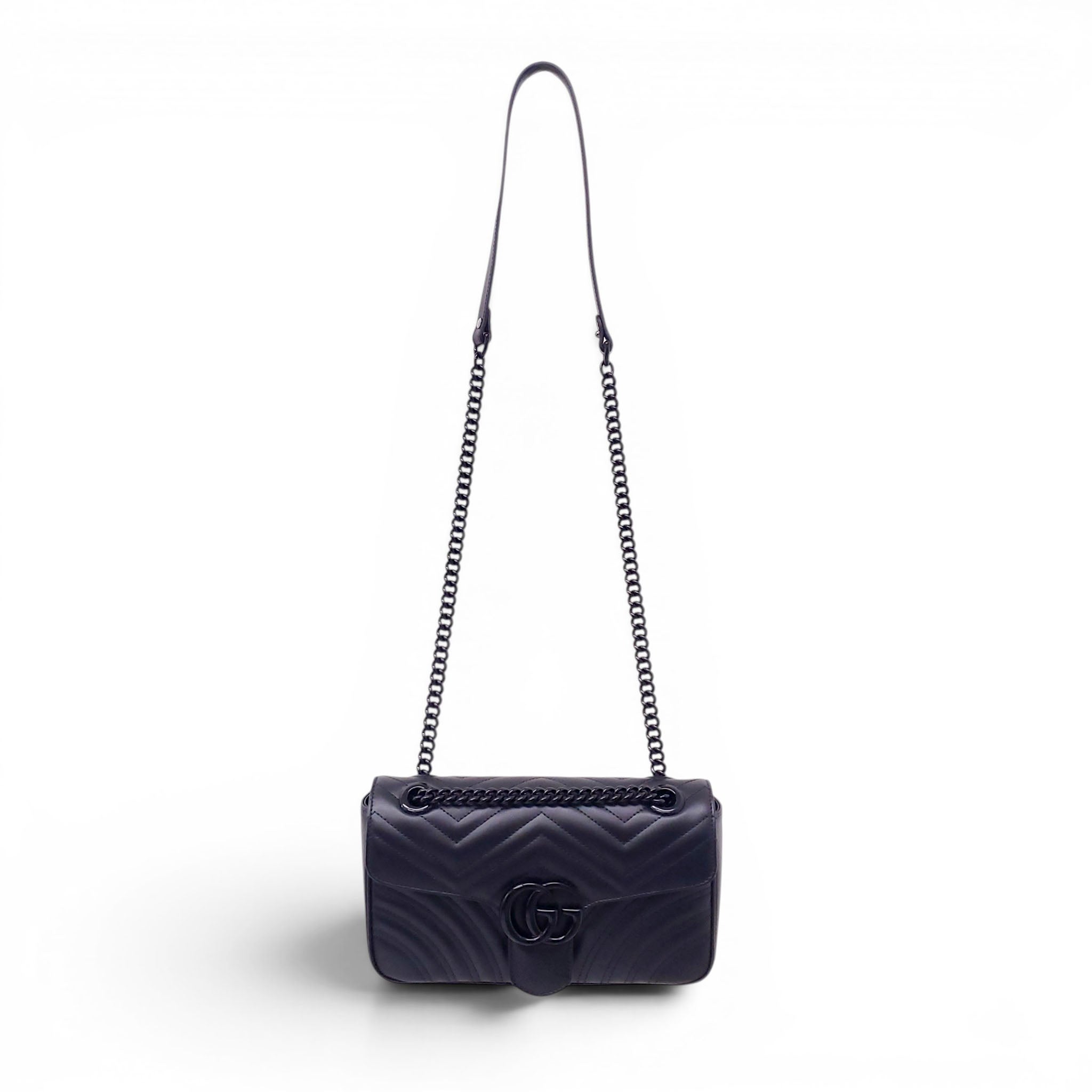 GUCCI LIMITED EDITION BLACK MARMONT BAG