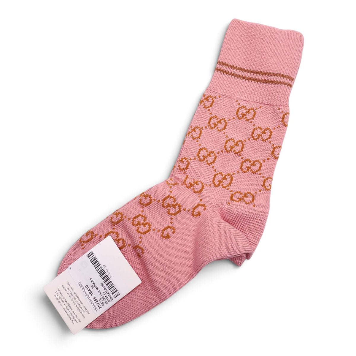 GUCCI LOGO SOCKS - SIZE M