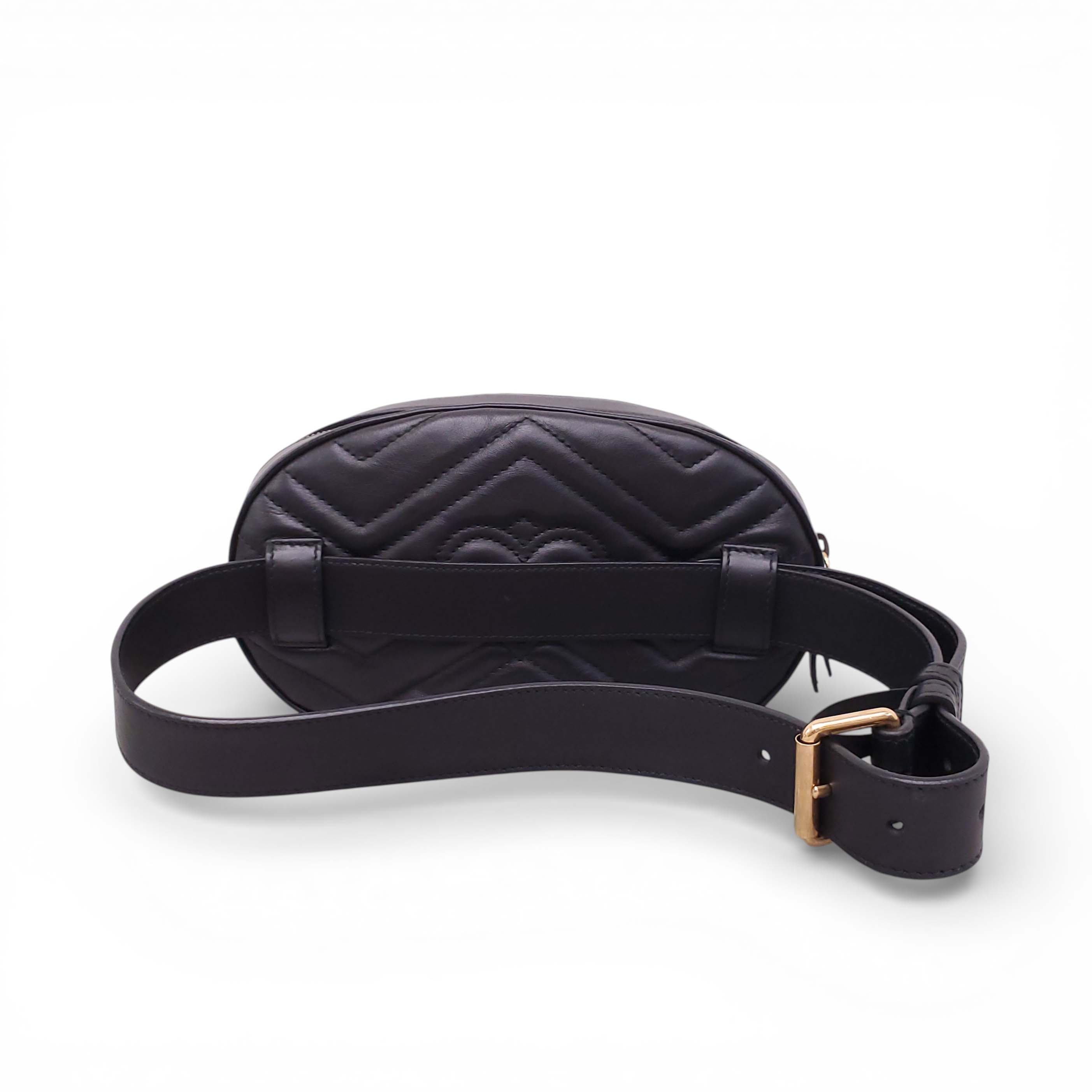 GUCCI MARMONT INSECT STUDS BELT BAG