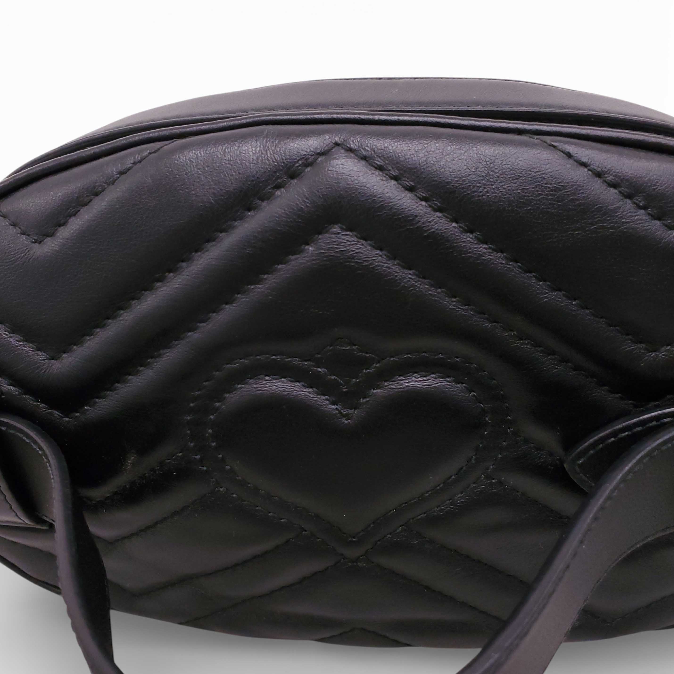 GUCCI MARMONT INSECT STUDS BELT BAG