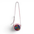GUCCI MULTI-COLOURED ROUND LOGO BAG