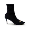 GUCCI NEOPRENE STRETCH LOGO BOOTIES - SIZE 39