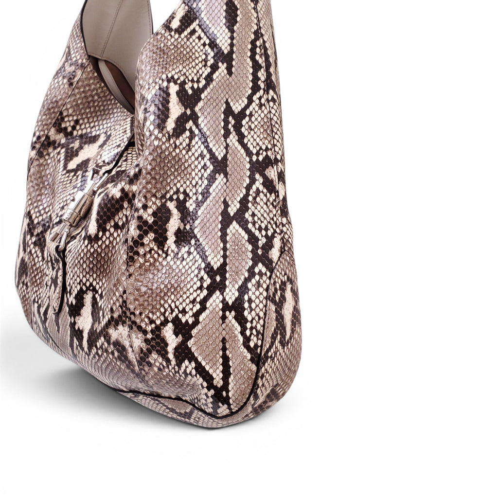 GUCCI PYTHON JACKIE BAG