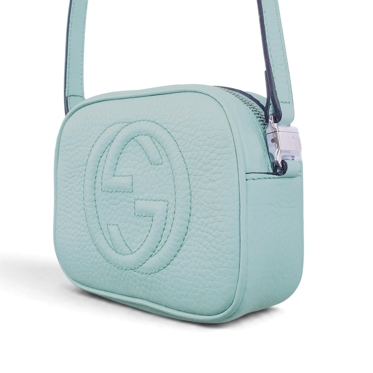 GUCCI SEAFOAM SMALL SOHO BAG