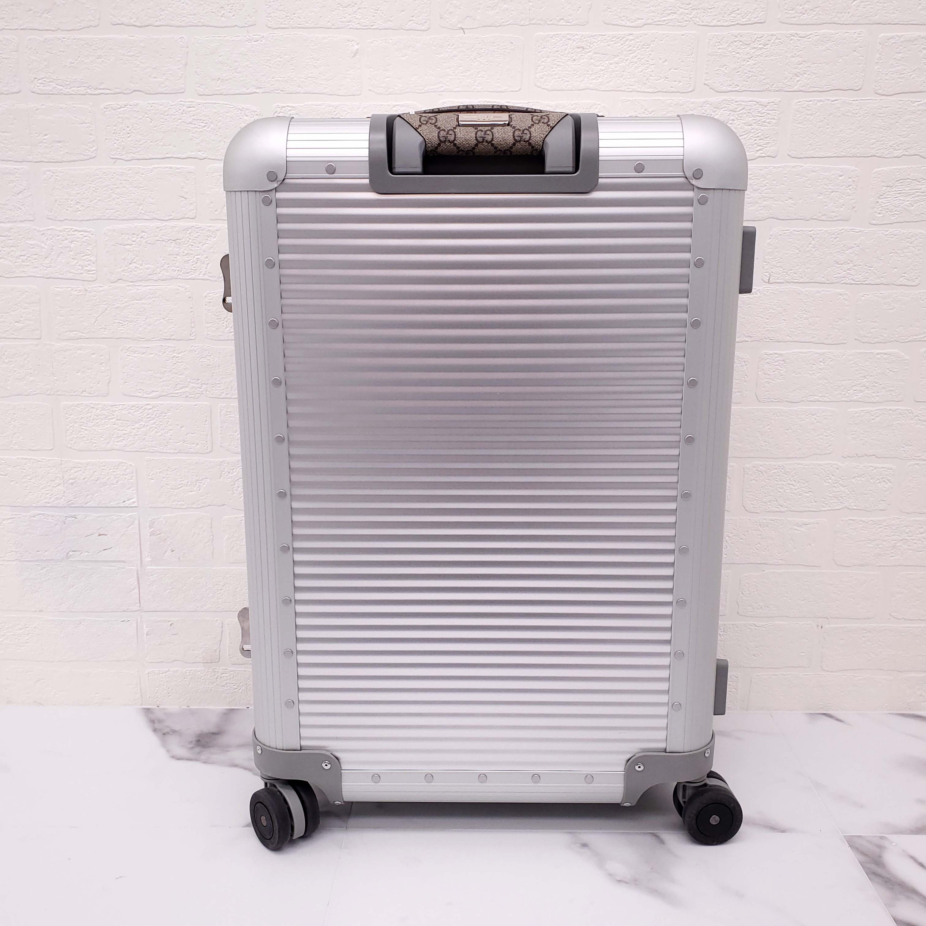 GUCCI SILVER LUGGAGE