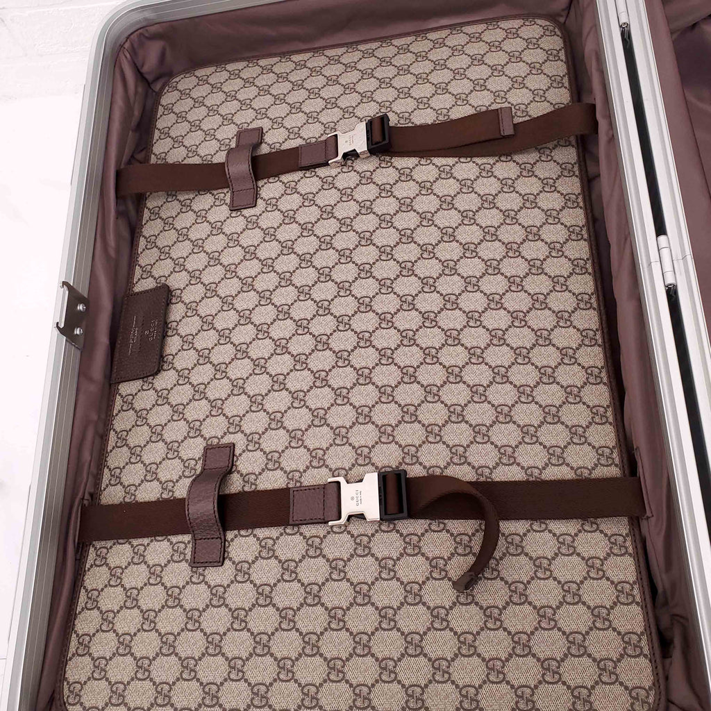 GUCCI SILVER LUGGAGE