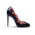 GUCCI SNAKE PATTERNED HEELS - SIZE 38.5