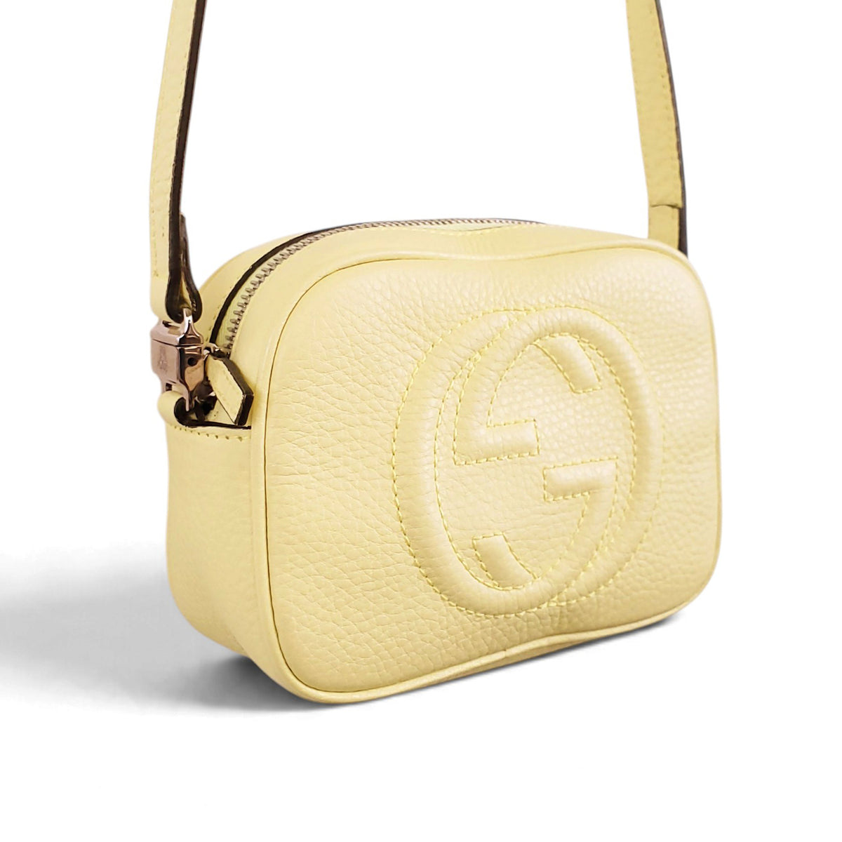 GUCCI YELLOW SMALL SOHO BAG