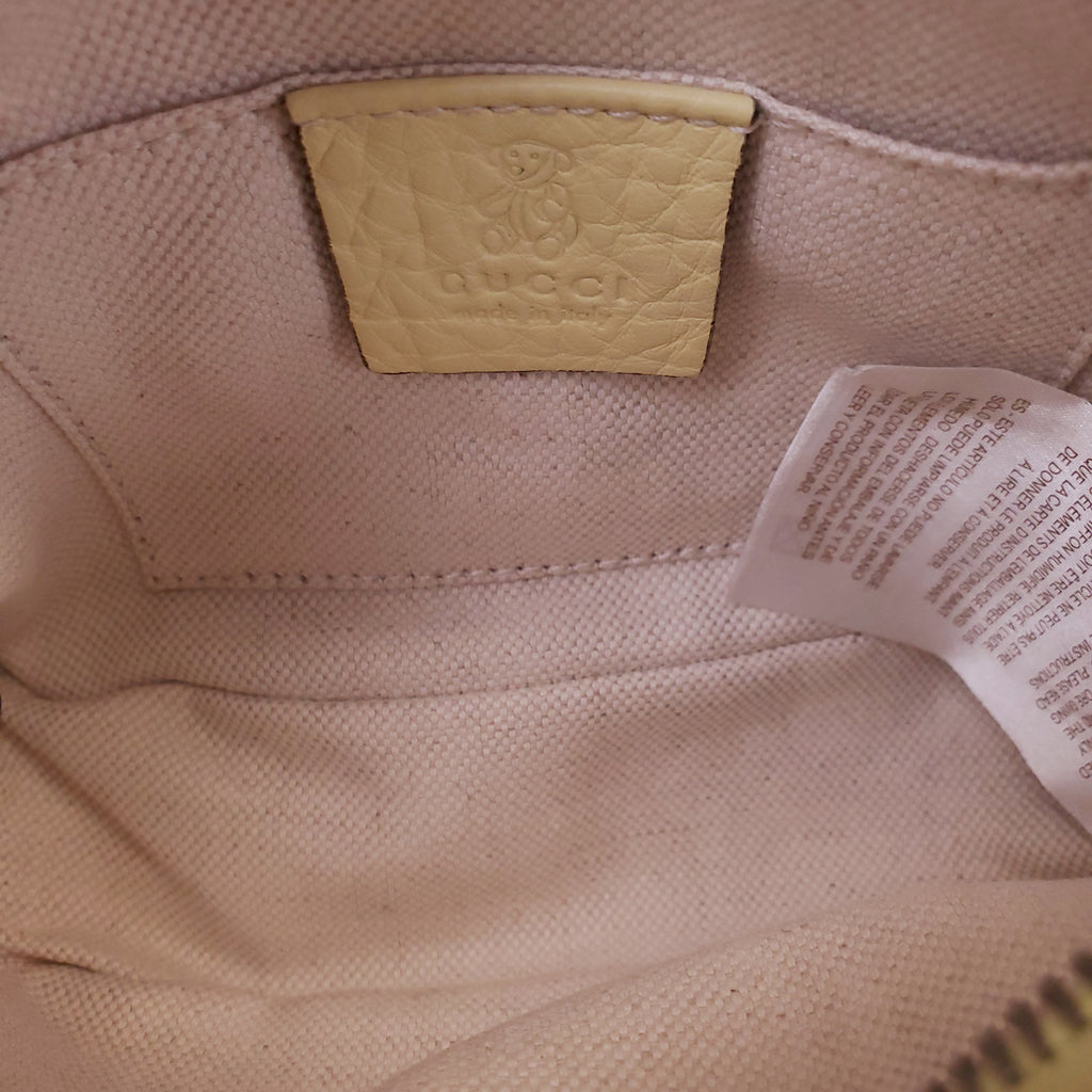 GUCCI YELLOW SMALL SOHO BAG