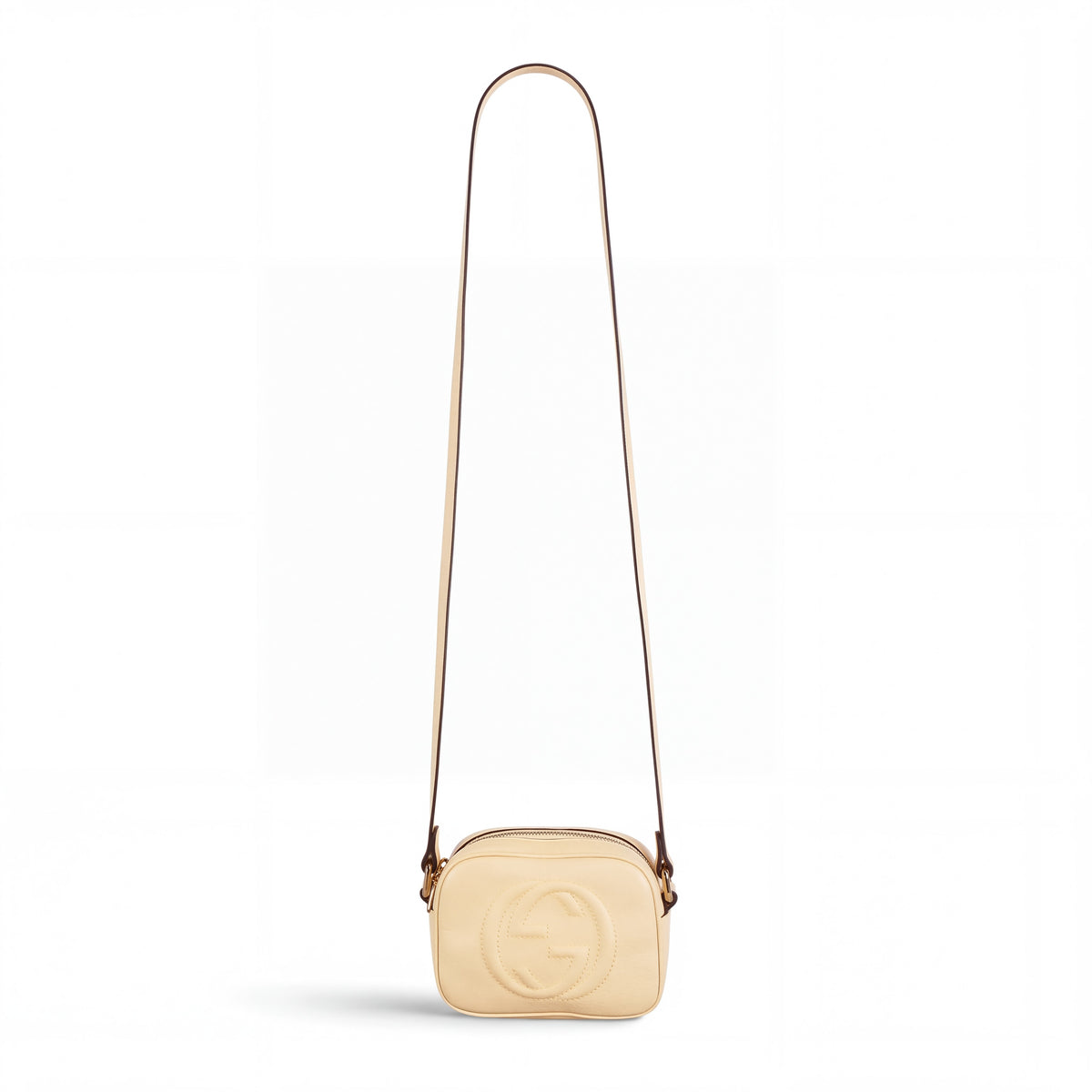 GUCCI YELLOW SMALL SOHO BAG