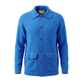 GUEST IN RESIDENCE BLUE OVERSIZED CASHMERE SWEATER JACKET - SIZE S