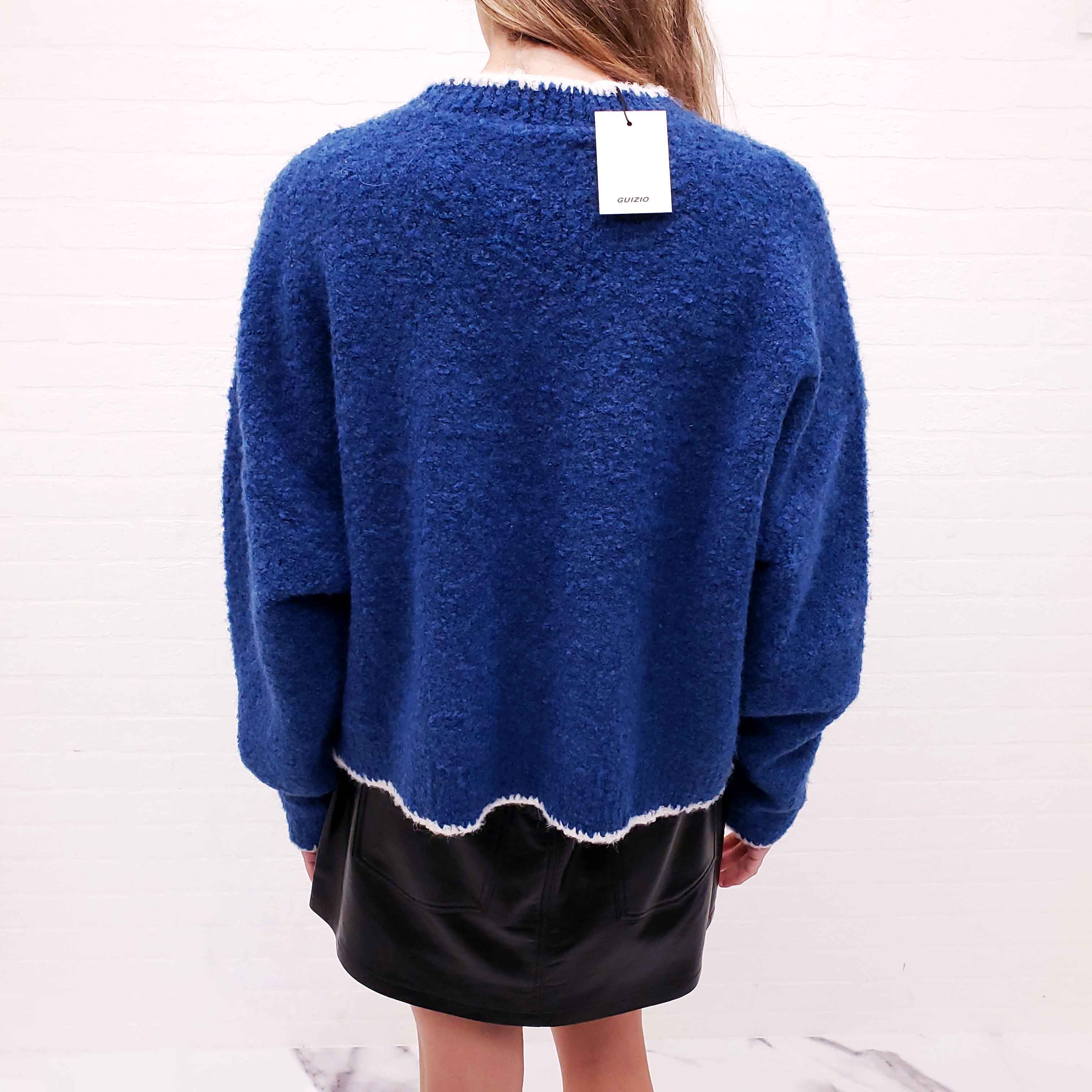 GUIZIO HEART SWEATER - SIZE S