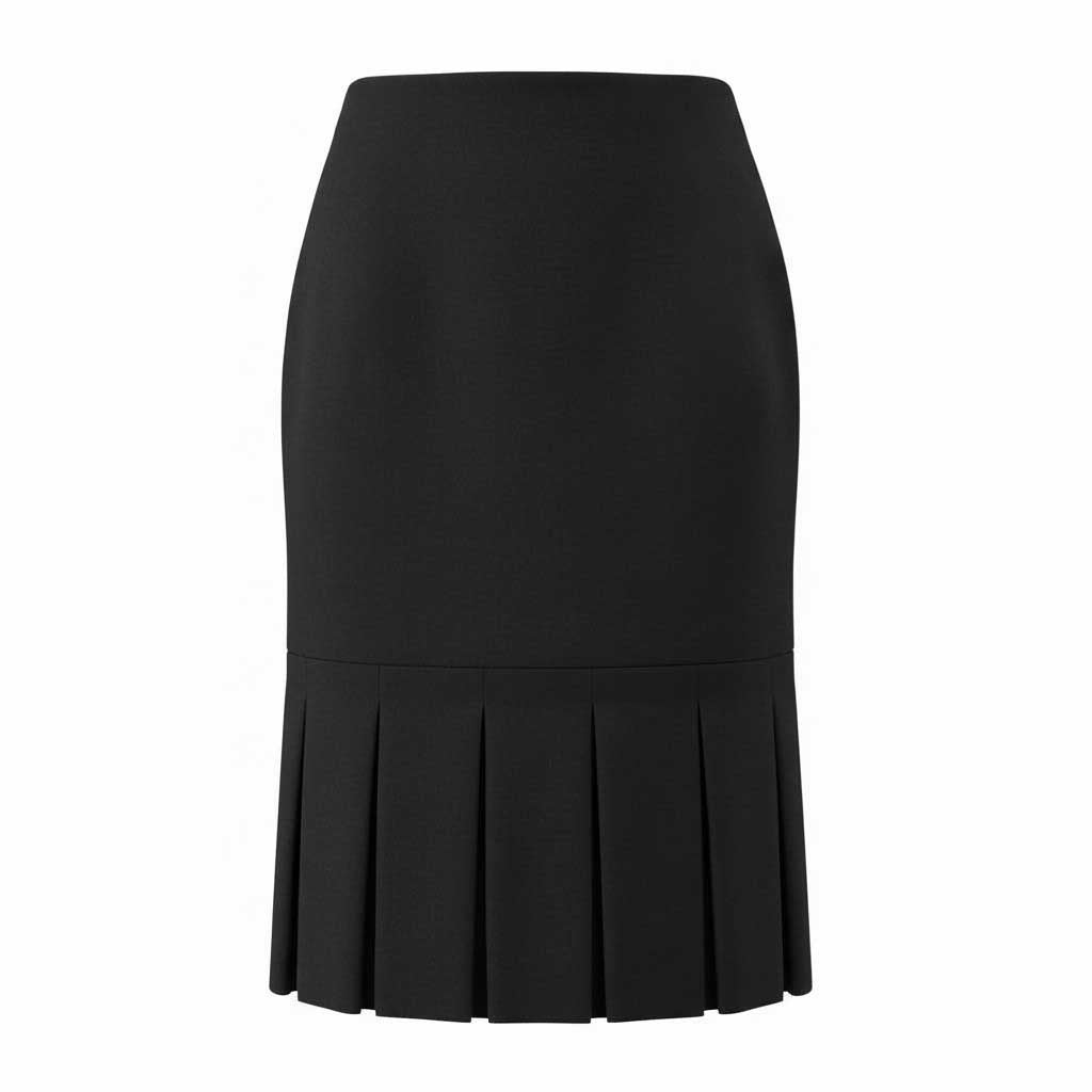 ALEXANDER MCQUEEN BLACK SKIRT SUIT - SIZE 40