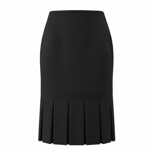 ALEXANDER MCQUEEN BLACK SKIRT SUIT - SIZE 40
