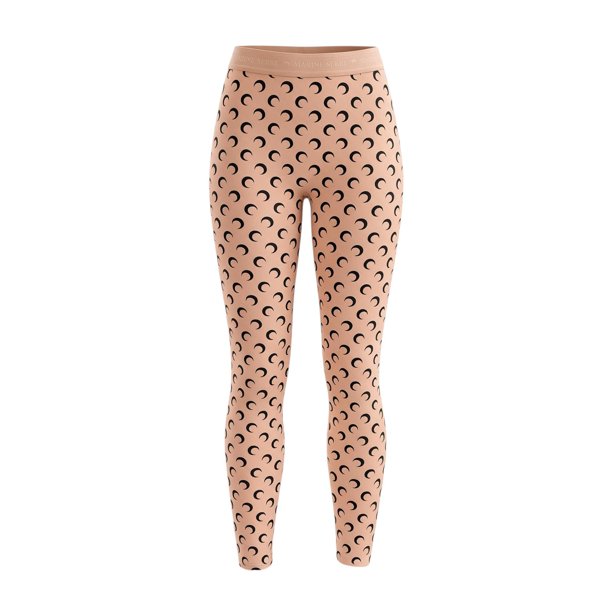 MARINE SERRE TANK MOON LOGO LEGGINGS - SIZE S