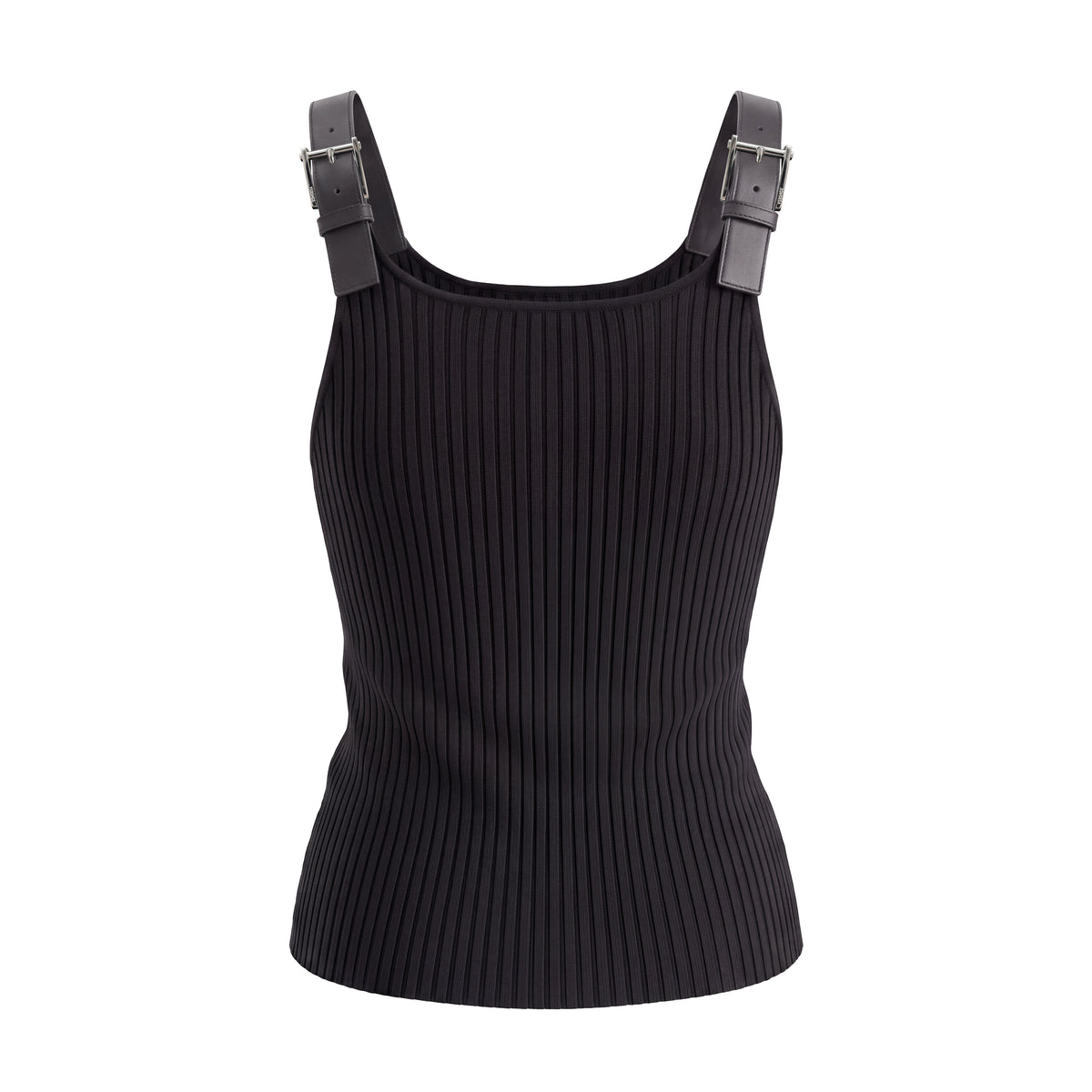 VERSACE BUCKLE KNIT UNISEX TANK TOP WITH LOGO - SIZE 52