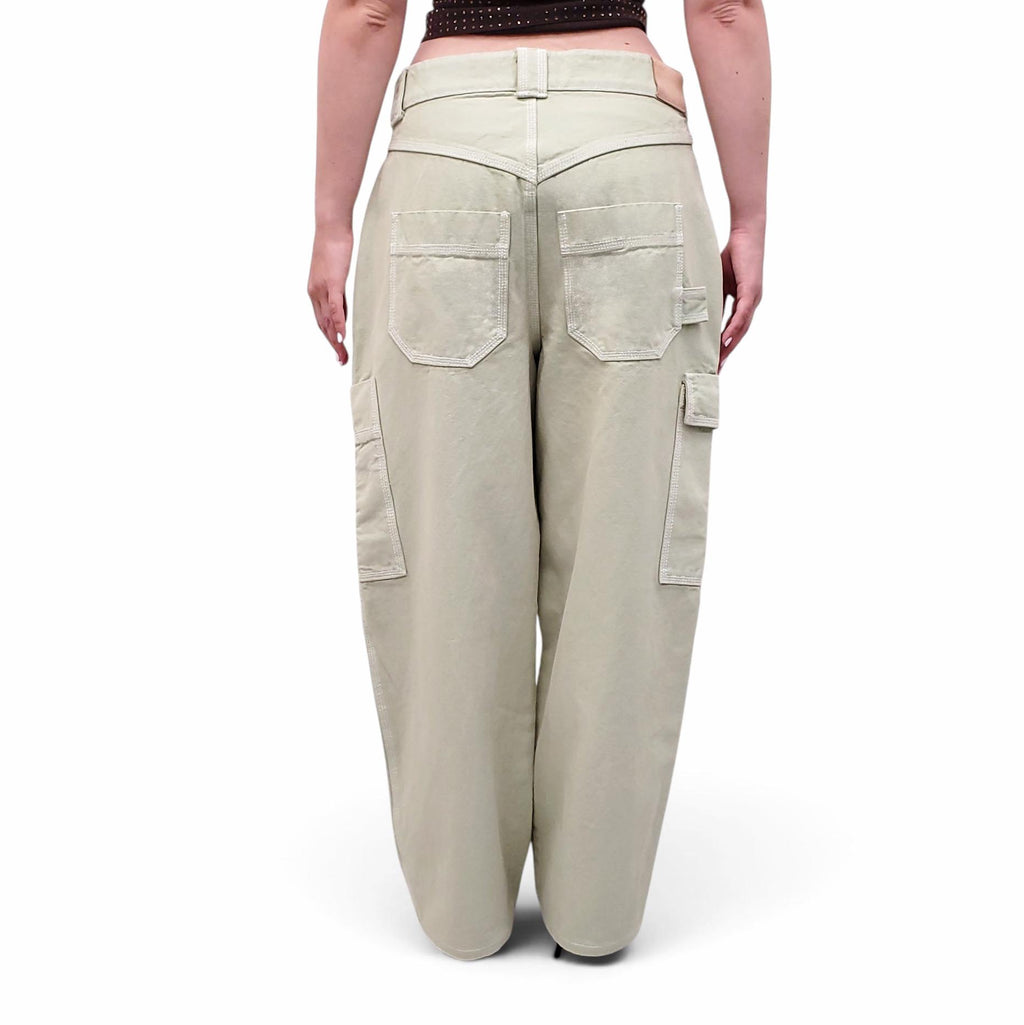 HELSA GREEN CARGO PANTS - SIZE L