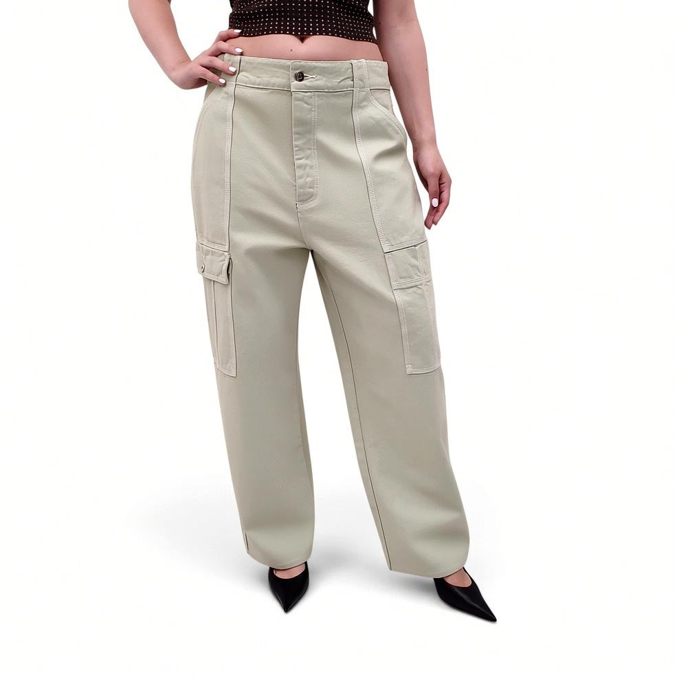 HELSA GREEN CARGO PANTS - SIZE L