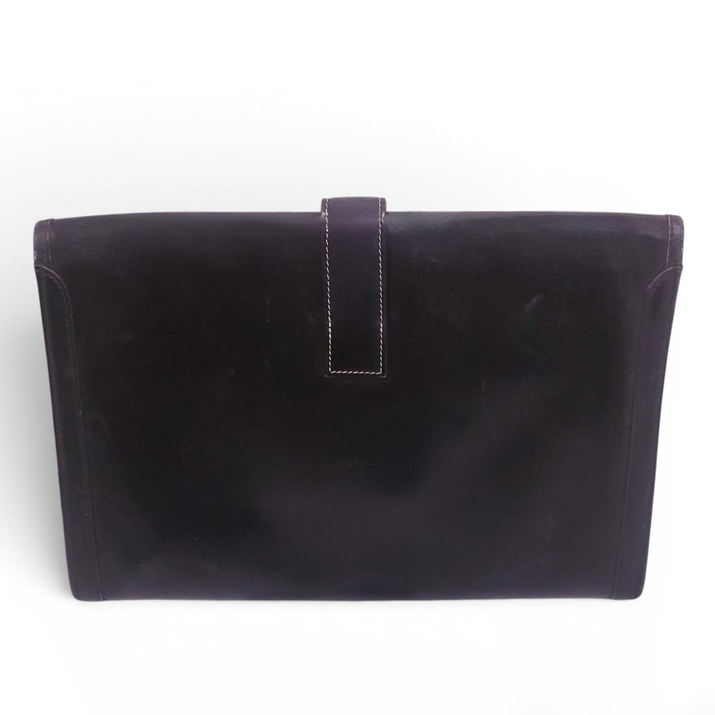 HERMÈS BLACK JIGE CLUTCH
