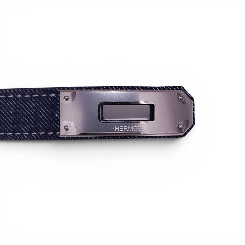 HERMÈS DENIM KELLY WAIST BELT