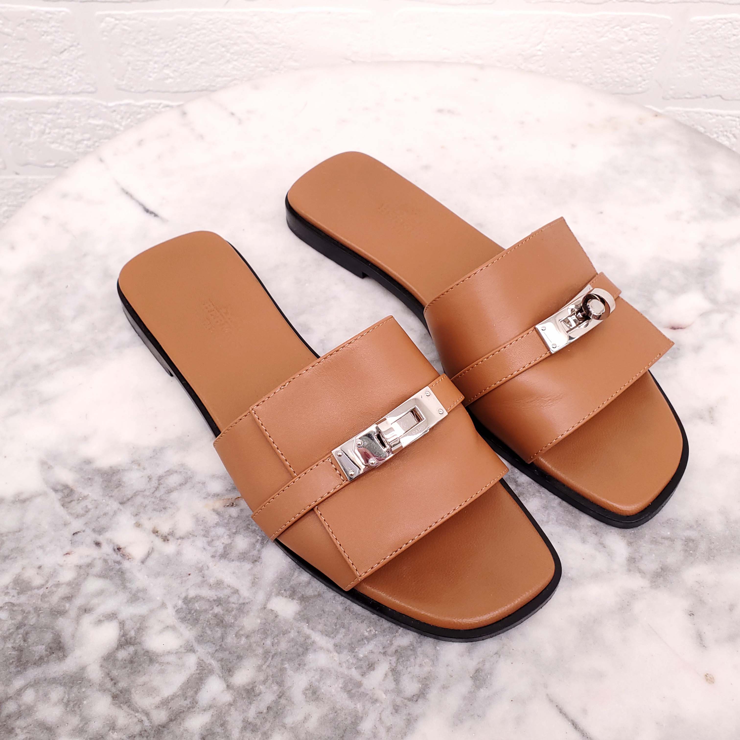 HERMÈS GIULIA SANDALS - SIZE 36
