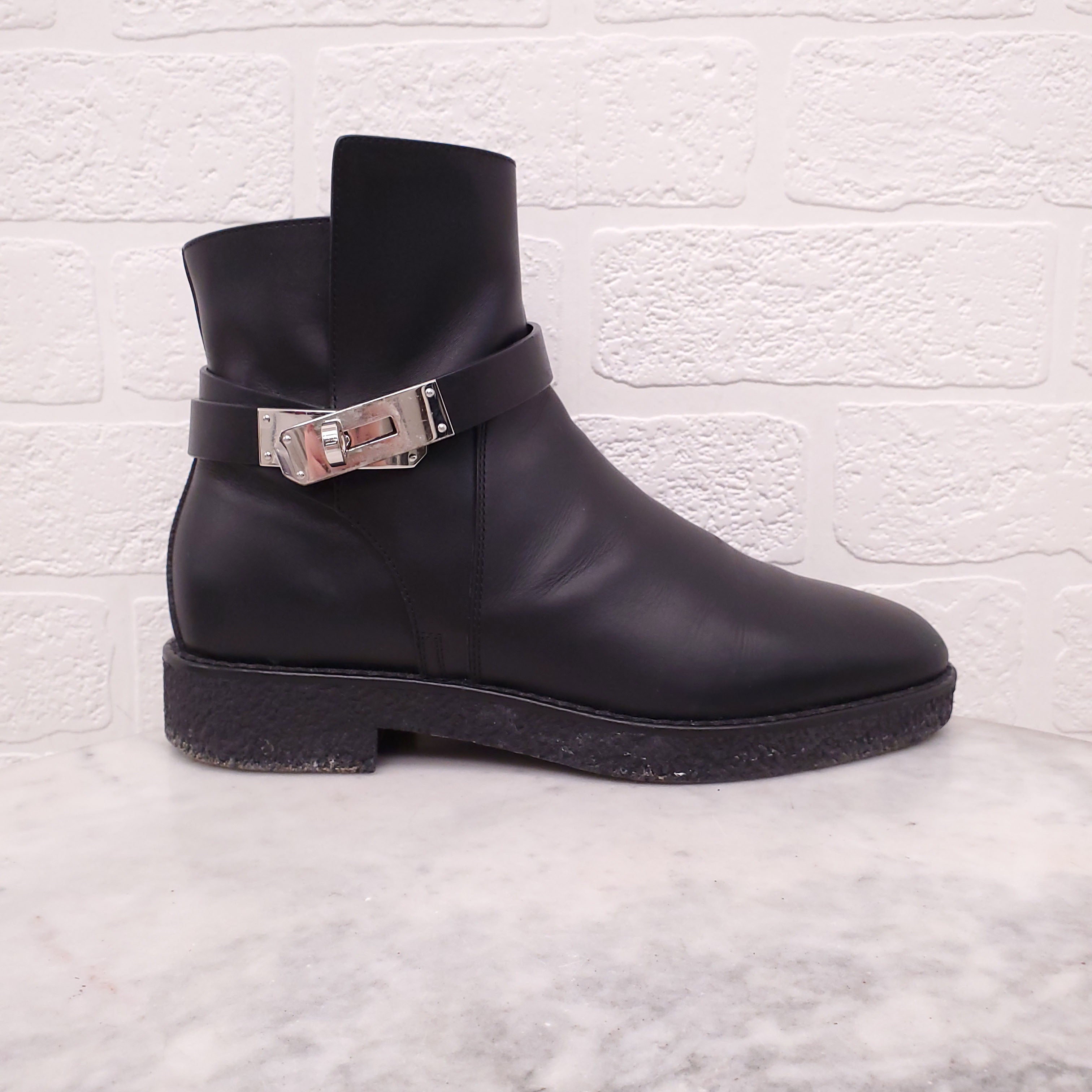 HERMES JEFF ANKLE BOOT - SIZE 36